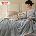 Chăn tuyết MJ nặng 1,6kg màu xám-0