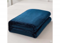 Chăn lông tuyết Blanket 2.5kg xanh coban-1