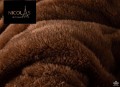 Chăn lông cừu Pháp Nicolas màu nâu tây NCL2014-4