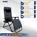Ghế xếp thư giãn Hakawa HK - G22 (kèm nệm)-5