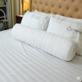 Chăn ga gối khách sạn Olympia cotton lụa 7 món màu trắng OCL7M08-3