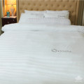 Chăn ga gối khách sạn Olympia cotton lụa 7 món màu trắng OCL7M08-7