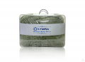 Chăn lông cừu xuất khẩu Olympia chữ vạn màu xanh cốm-0