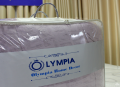 Chăn lông cừu xuất khẩu Olympia chữ vạn màu tím lavender-13