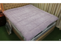 Chăn lông cừu xuất khẩu Olympia chữ vạn màu tím lavender-9