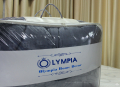 Chăn lông cừu xuất khẩu Olympia vân chìm màu đen tuyền-15
