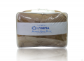 Chăn lông cừu xuất khẩu Olympia vân chìm màu nâu rêu-0