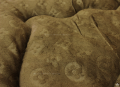 Chăn lông cừu xuất khẩu Olympia vân chìm màu nâu rêu-10