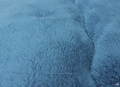 Chăn lông cừu cao cấp Crown màu xanh coban-3