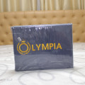 Chăn ga gối khách sạn Olympia lụa thêu 5 món màu xanh than-0
