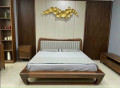 Giường gỗ óc chó cao cấp G-GOCD01