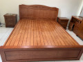 Giường gỗ sồi G-GS01