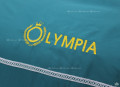Chăn ga gối khách sạn Olympia lụa thêu 5 món xanh coban-16
