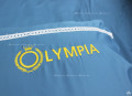 Chăn ga gối khách sạn Olympia lụa thêu 5 món xanh dương-1