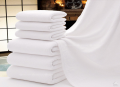 Combo khăn mặt + khăn tắm Olympia hotel màu trắng-22