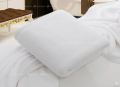 Combo khăn mặt + khăn tắm Olympia hotel màu trắng-20