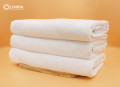 Combo khăn mặt + khăn tắm Olympia hotel màu trắng-0