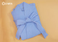 Áo choàng tắm Olympia hotel màu xanh-1