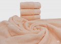 Khăn tắm Olympia Premium Wave 70x140cm màu cam đào-3