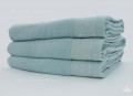 Khăn tắm Olympia Premium Wave 70x140cm màu xanh-9