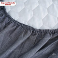 Bộ ga gối chun chần Misuko Tencel Rio MIR2405 xám đậm-2