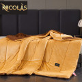 Chăn lông cừu Pháp Nicolas Luxury màu vàng NCL2409