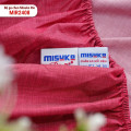 Bộ ga gối chun không chần Misuko Tencel Rio MIR2408 hồng đậm-0