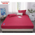 Bộ ga gối chun chần Misuko Tencel Rio MIR2408 hồng đậm