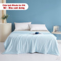 Chăn lạnh Misuko Ice Silk M2 màu xanh dương-11