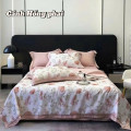 Chăn ga gối lụa thái 4 món ( ga chun) LT2501