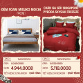 Combo 16: Đệm Foam Misuko Mochi + CGG Singapore Pyeoda Skysilk