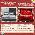 Combo 23: Đệm lò xo Dunlopillo Perfect Global + CGG Singapore Perfect Modern
