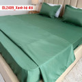 Chăn ga gối Olympia Lucas OL2409 màu xanh bộ đội-1