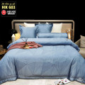 Chăn ga gối lụa gấm Hikari 5 món HIKG03
