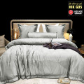 Chăn ga gối lụa gấm Hikari 5 món HKG05