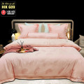 Chăn ga gối lụa gấm Hikari 5 món HKG09