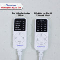 Đệm điện Hàn Quốc Kyung Hee dạ nỉ ghi xám-1