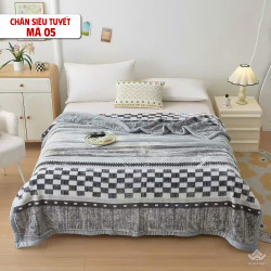 Chăn lông siêu tuyết 200x230cm nặng 3kg