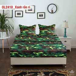 Ga gối Quân Đội vải rằn ri