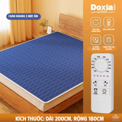 Đệm điện nỉ Doxia đệm điện cho giường đơn, phòng spa