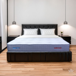 Đệm lò xo Misuko Hachi màu xám