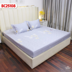 Bộ drap bọc Sông Hồng Basic cotton BC25108
