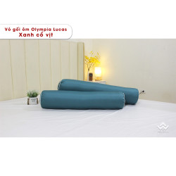 Vỏ gối ôm Olympia Lucas OL2408 màu xanh cổ vịt