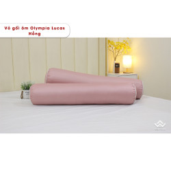 Vỏ gối ôm Olympia Lucas OL2402 màu hồng