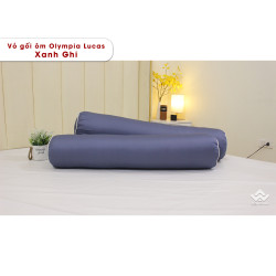 Vỏ gối ôm Olympia Lucas OL2405 màu xanh ghi