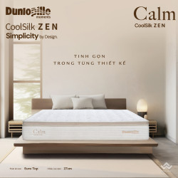 Đệm lò xo túi độc lập Dunlopillo CoolSilk ZEN Air 25cm