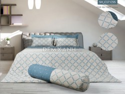 Chăn xuân thu Sông Hồng vải Cotton C17C55