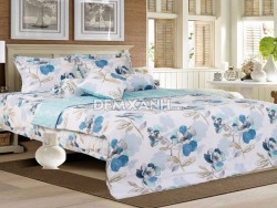 Chăn ga gối Everhome Cotton In Hoa EEC14