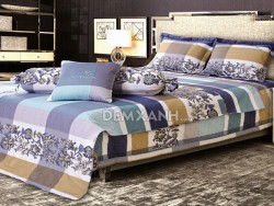 Chăn ga gối Everhome Cotton In Hoa EEC01