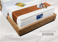 Đệm lò xo Vạn Thành cao cấp Diamond 30cm